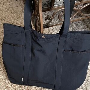lululemon athletica Black Nylon Black Tote.